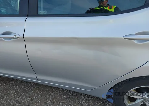 2014 Hyundai Elantra Se из США, поврежденный, VIN KMHDH4AE7EU184943